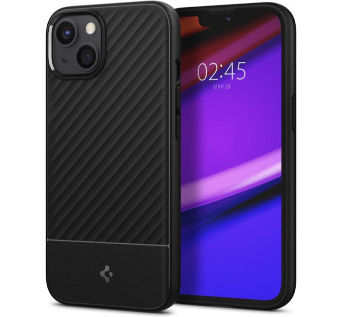 Spigen Чохол-накладка Spigen Core Armor Mag для Apple iPhone 13 Matte Black (ACS03556)