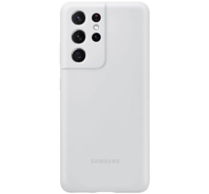 Samsung Чохол-накладка Samsung Silicone Cover для Samsung Galaxy S21 Ultra SM-G998 Light Gray (EF-PG998TJEGRU)