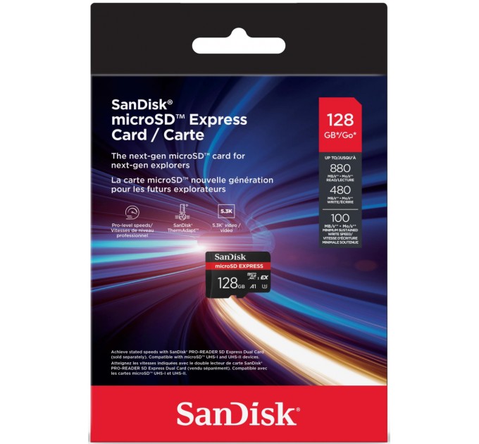 Карта пам’яті MICRO SDXC 128GB UHS-I SDSQXFN-128G-GN4NN SANDISK