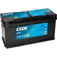 Акумулятор автомобільний EXIDE START-STOP AGM 106Ah (950EN) (EK1060)