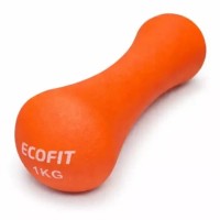 Гантель Ecofit MD2026 з неопреновим покриттям 1 кг (K00026990)