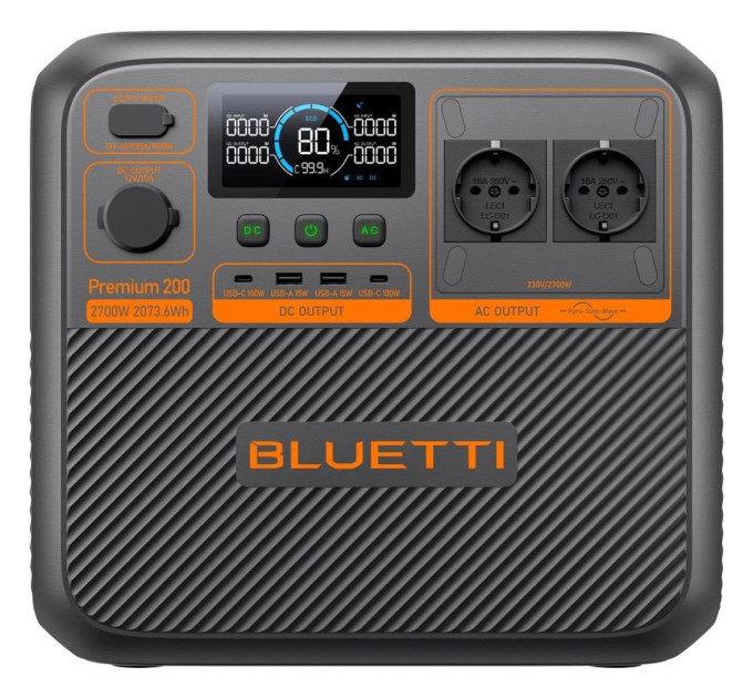 BLUETTI Зарядна станція Bluetti Premium 200 V2, 2700W, 2073Wh_ОЕМ