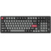 GamePro Клавіатура бездротова GamePro Asgard Drakkar Keychron Super Red Switch Black (MK305BK)