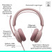 Logitech Навушники Logitech Zone Wired 2 USB Rose (981-001620)