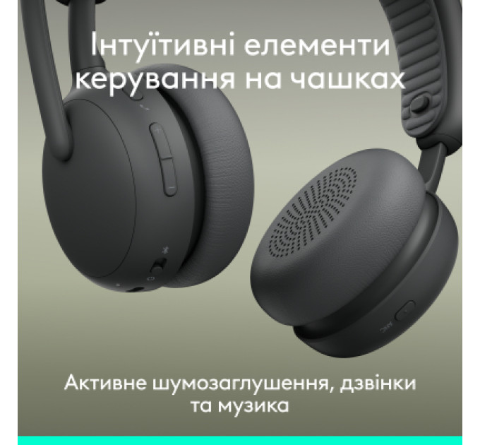 Logitech Навушники Logitech Zone Wireless 2 ES Graphite (981-001503)
