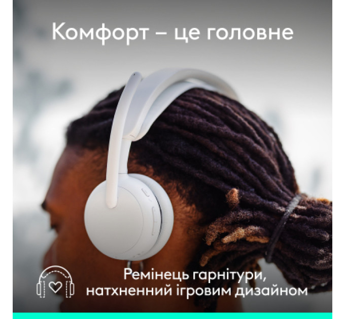 Logitech Навушники Logitech Zone Wireless 2 ES Off-White (981-001508)