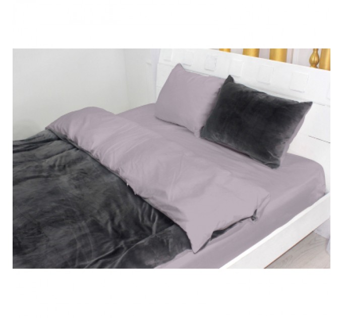 Постільна білизна MirSon Велюр Winter Delicate 28-0098 Fusto 143х210 (2200004047607)