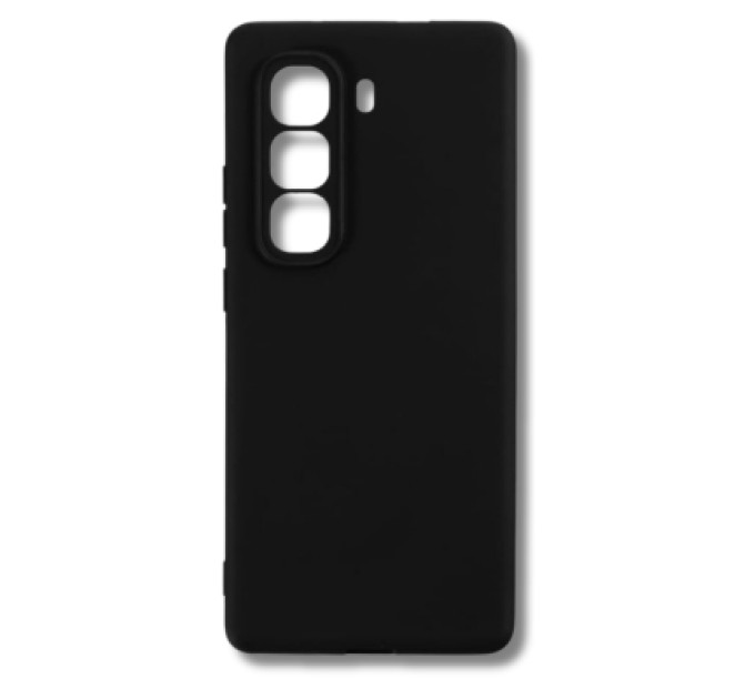 BeCover Чохол до мобільного телефона BeCover Silicone Infinix Hot 50 Pro Plus 4G (X6880) Black (714670)