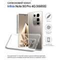 BeCover Чохол до мобільного телефона BeCover Silicone Infinix Note 50 Pro 4G (X6855) Transparent (714674)