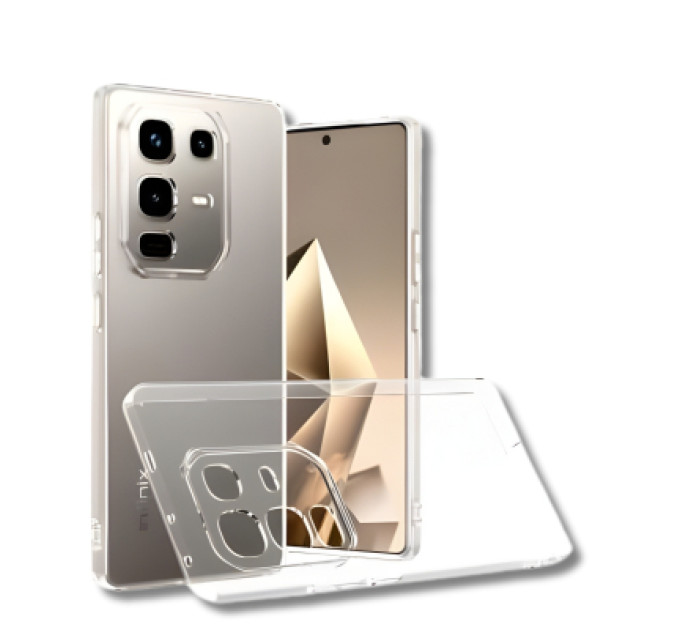 BeCover Чохол до мобільного телефона BeCover Silicone Infinix Note 50 Pro 4G (X6855) Transparent (714674)