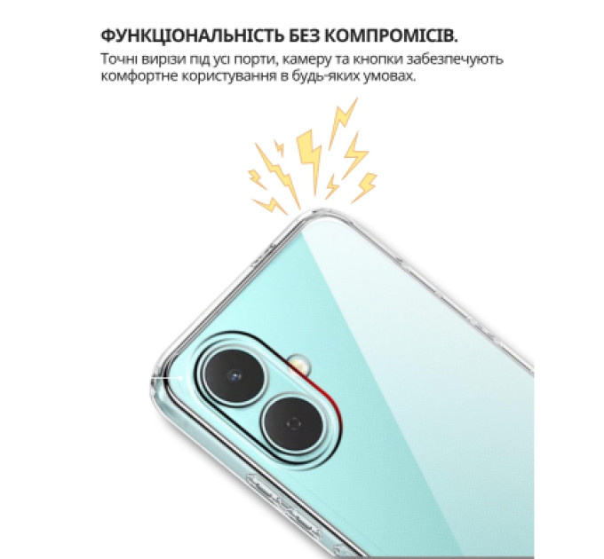 BeCover Чохол до мобільного телефона BeCover Silicone Tecno Spark Go 2 (KM4) Transparent (714682)