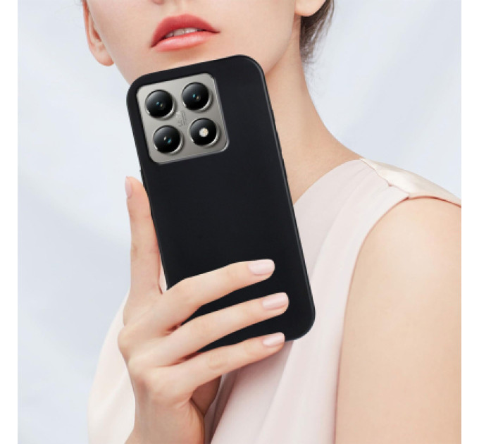 BeCover Чохол до мобільного телефона BeCover Silicone Xiaomi 15T Black (714687)