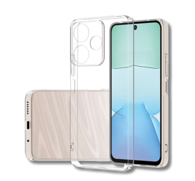 BeCover Чохол до мобільного телефона BeCover Silicone Xiaomi Redmi 13x Transparent (714686)