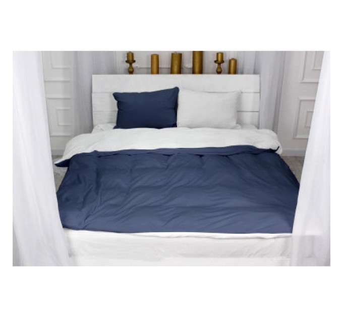 Постільна білизна MirSon Велюр Winter Frost 28-0001 + 28-0006 Bellflower Velvet 220х240 (2200004004624)