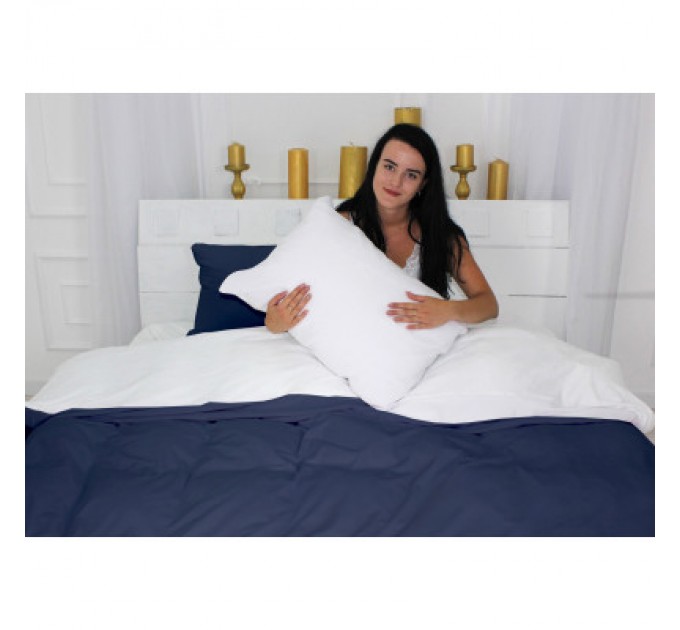 Постільна білизна MirSon Велюр Winter Frost 28-0001 + 28-0006 Bellflower Velvet 2х160х220 (2200004004662)