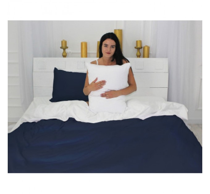 Постільна білизна MirSon Велюр Winter Frost 28-0001 + 28-0006 Bellflower Velvet 2х160х220 (2200004004662)