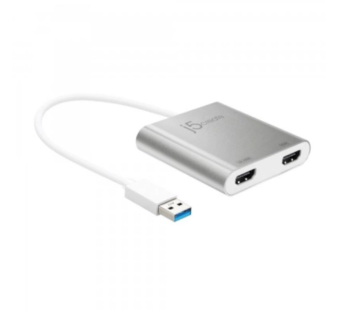 J5create Адаптер USB-A to 2xHDMI F dual display J5create (JUA365-N)