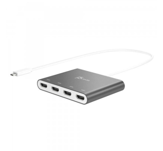 J5create Адаптер USB-C to 4xHDMI F quad display J5create (JCA366-N)
