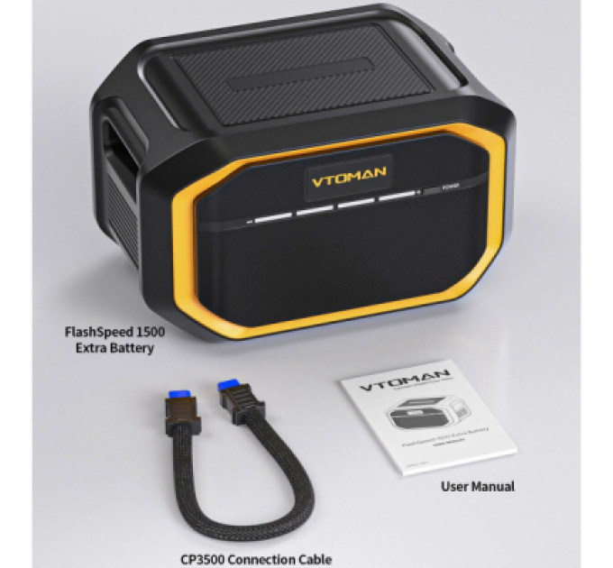 Vtoman Додаткова батарея для зарядної станції Vtoman PB-81 1548Wh (FlashSpeed 1500 Battery)