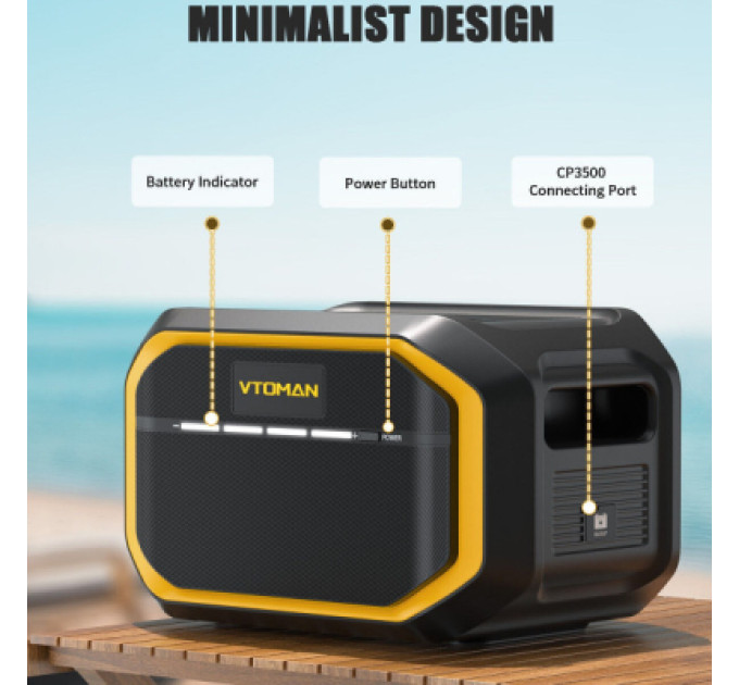 Vtoman Додаткова батарея для зарядної станції Vtoman PB-81 1548Wh (FlashSpeed 1500 Battery)