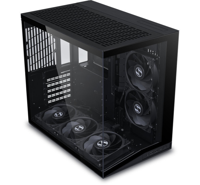 Lian Li Корпус Lian Li O11 Dynamic Mini V2 Flow Black (G99.O11DMIV2FX.00) без БЖ