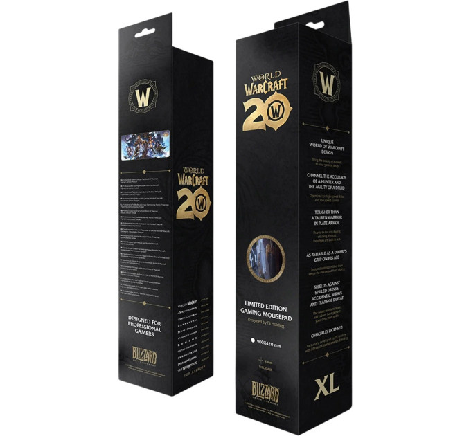 Blizzard Entertainment Ігрова поверхня Blizzard World of WarCraft 20th Anniversary XL (FBLMPWOW20ANN25XL)