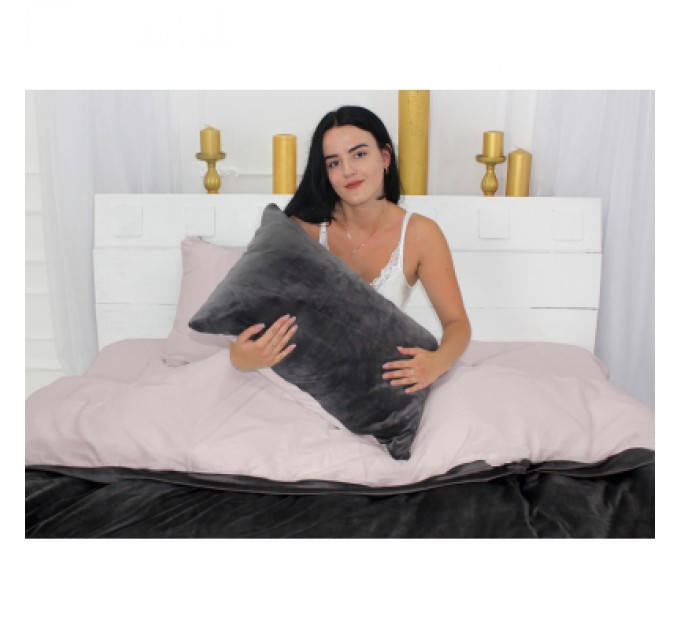 Постільна білизна MirSon Велюр Winter Terry 28-0033 Pulmonaria Сімейний (2200004021683)