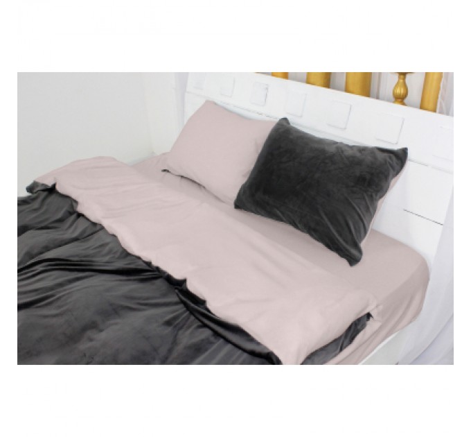 Постільна білизна MirSon Велюр Winter Terry 28-0033 Pulmonaria Сімейний (2200004021683)