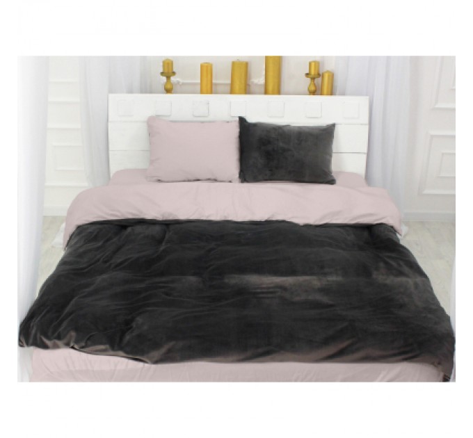 Постільна білизна MirSon Велюр Winter Terry 28-0033 Pulmonaria Сімейний (2200004021683)