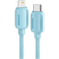 Дата кабель USB-C to Lightning 1.0m 20W blue Essager (EXCTL-WL03-P)