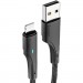 Дата кабель USB 2.0 AM to Micro 5P 1.0m 3A black Essager (EXCM-LS01)