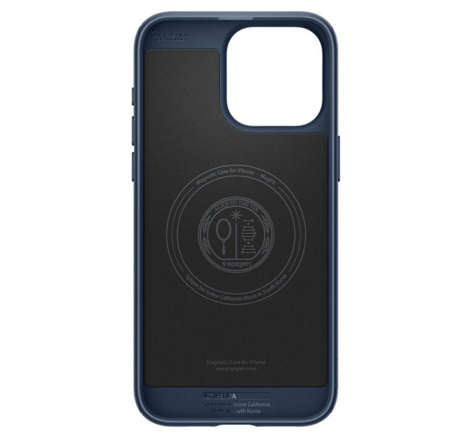 Spigen Чохол-накладка Spigen Mag Armor MagFit для Apple iPhone 15 Pro Max Navy Blue (ACS06598)