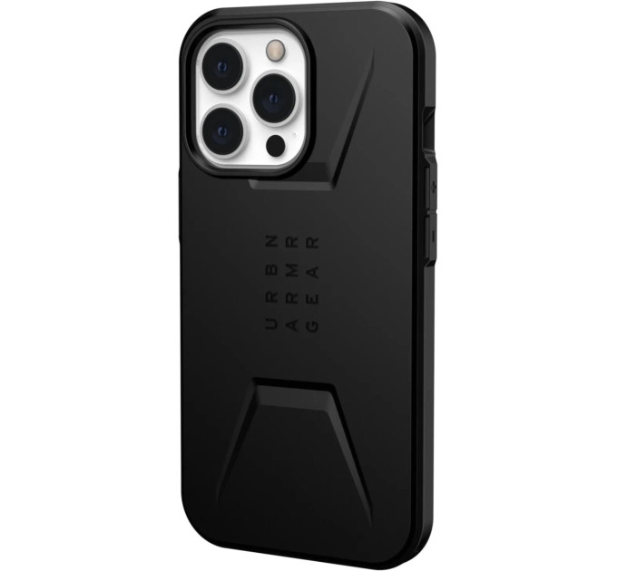 Urban Armor Gear Чохол-накладка Urban Armor Gear Civilian Magsafe для Apple iPhone 13 Pro Black (11354D114040)