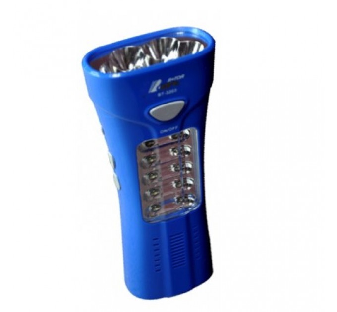 Ліхтар Booty BT-3203 синій + радіо (2000700004702)