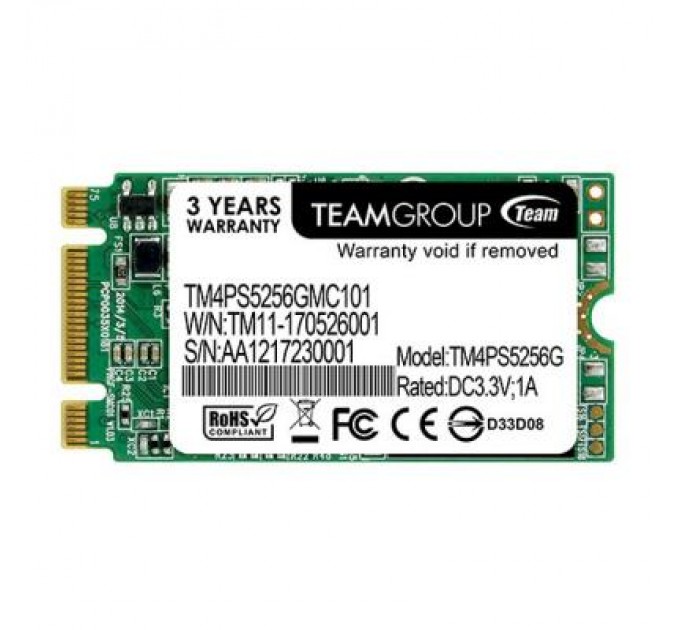 Накопичувач SSD M.2 2242 256GB Team (TM4PS5256GMC101)