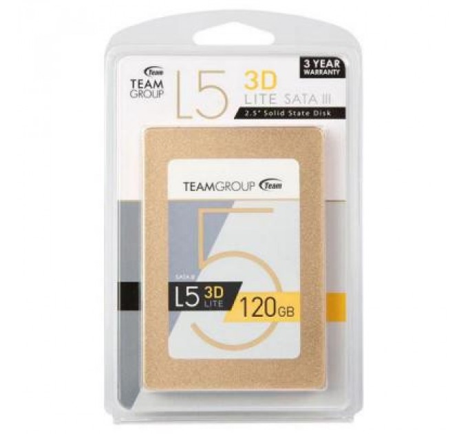Накопичувач SSD 2.5" 120GB Team (T253TD120G3C101)