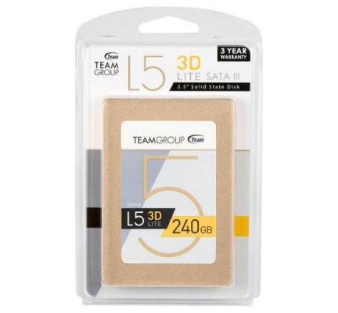 Накопичувач SSD 2.5" 240GB Team (T253TD240G3C101)