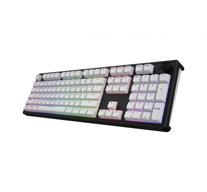 Клавіатура бездротова Hator Skyfall 100 Wireless Black-White (HTK3100UA)