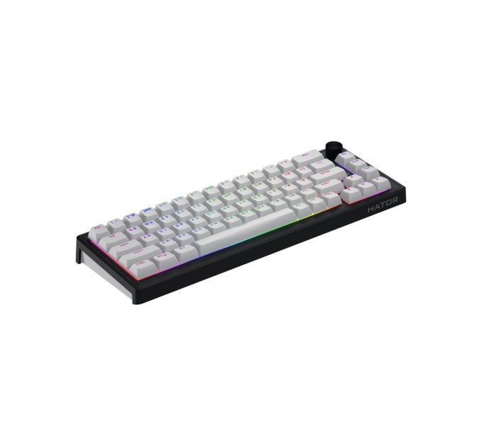 Клавіатура бездротова Hator Skyfall 65 Wireless Black-White (HTK3160UA)