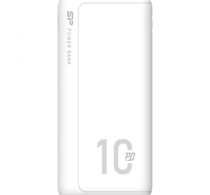 Батарея універсальна Silicon Power 10000mAh QP15 White (SP10KMAPBKQP150W)