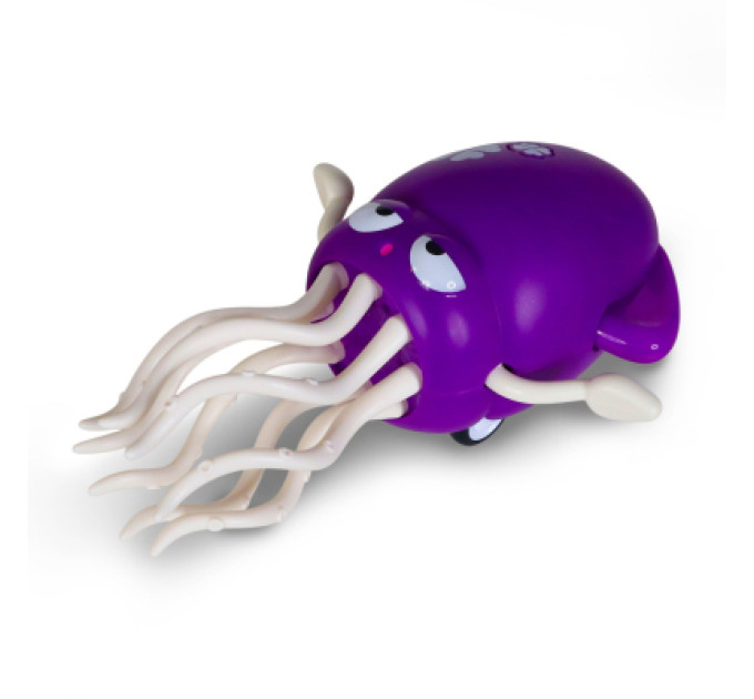 Tiki Wiki Інтерактивна іграшка Tiki Wiki Кальмаріні денсеріні (світло, українське, пурпуровий) (158-21-UA-P)