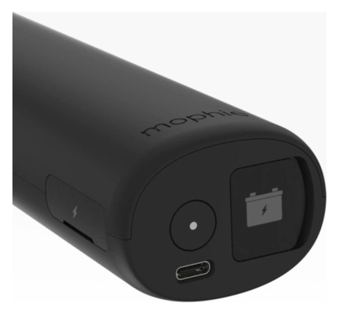 Mophie Пуско зарядний пристрій Mophie 9900mAh 2A, бустер 400A, вбудований ліхтарик 450lm, Black (53046)