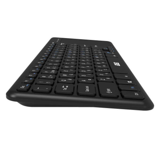 2E Клавіатура 2E KT100 Touch Wireless UA Black (2E-KT100WB_UA)