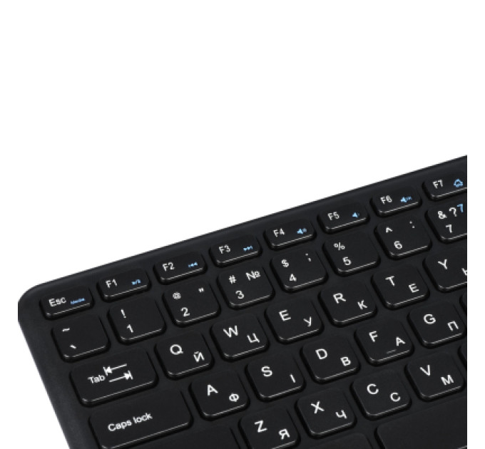 2E Клавіатура 2E KT100 Touch Wireless UA Black (2E-KT100WB_UA)