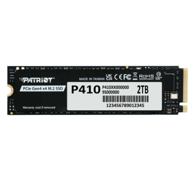 Patriot Накопичувач SSD M.2 2280 2TB Patriot (P410P2TBM28H)