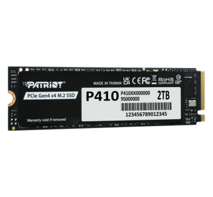Patriot Накопичувач SSD M.2 2280 2TB Patriot (P410P2TBM28H)