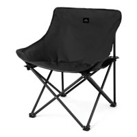 Стілець складаний Naturehike Stellaluna T01 CNH23JU13002, L, чорний (6975641889038)