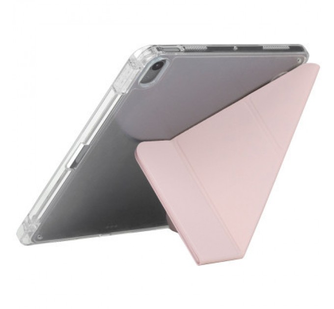 Чохол до планшета BeCover Ultra Slim Origami Transparent Apple iPad Air 11" M2/M3 (2024/2025) Pink (711391)