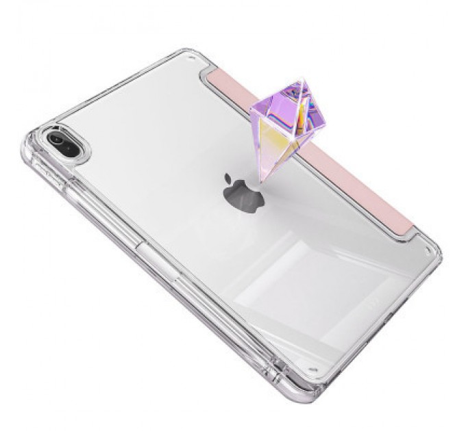 Чохол до планшета BeCover Ultra Slim Origami Transparent Apple iPad Air 11" M2/M3 (2024/2025) Pink (711391)