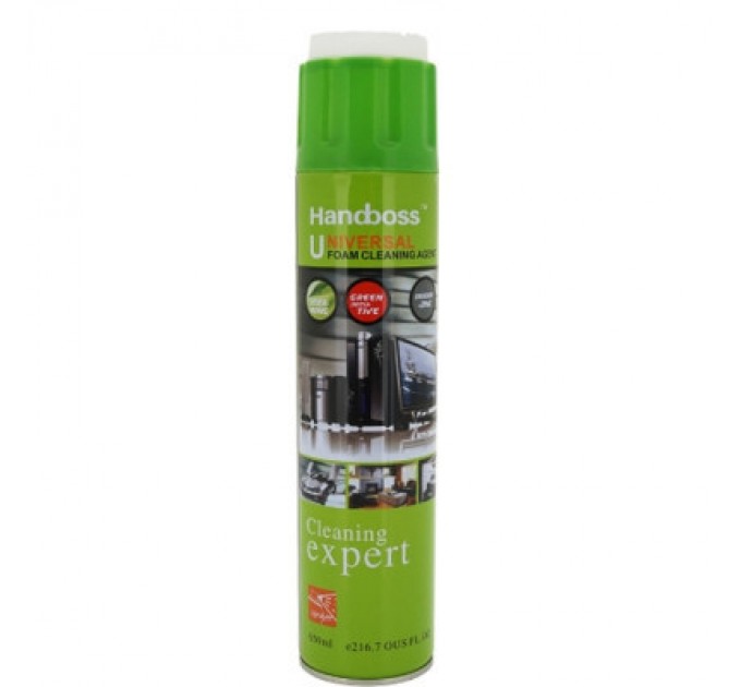 HANDBOSS Спрей для очищення HANDBOSS Universal Foam Cleaning 550мл (HQ24green)